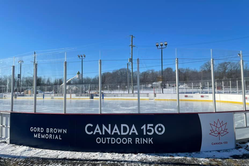 Gord Brown Memorial Canada 150 Outdoor Rink